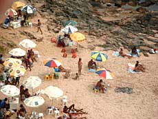 Brasilianerne bruger strandene som deres andet hjem