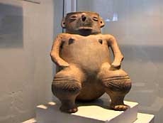 Lerfigur fra Tiahuanaco tiden
