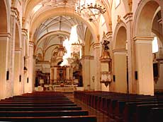 Den velbevarede katedral i Sucre