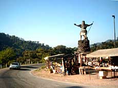 Statue for den store frihedskamp.