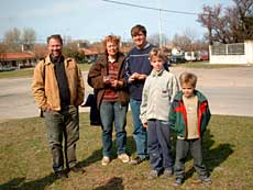 Henrik-Liliana-Victor-Alex og Esteban