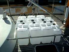 Arrangement til 250 liter diesel