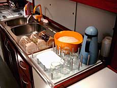 Vores pantry med slingerpladen