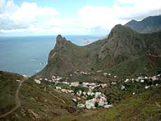 Landsbyen Taganana