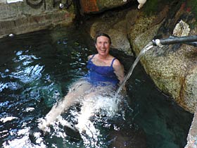 Lene i badet
