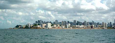 Indsejlingen til Salvador de Bahia