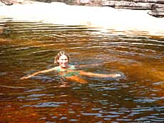 Lene i badet